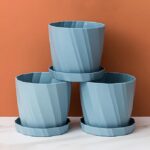 Glory Flower Pot, a premium-quality plastic planter designed for style, durability, and functionality